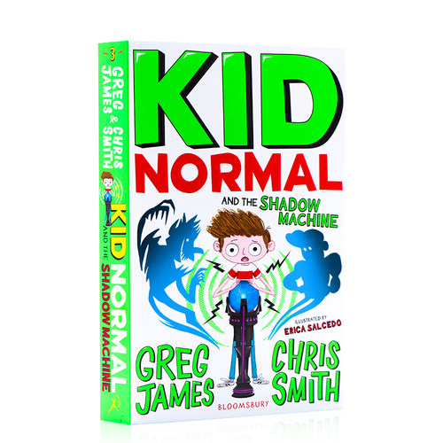 麻瓜小子和影子机器 Kid Normal and the Shadow Machine 进口英文原版 儿童文学小说 青少年读物 中小学生英语课外阅读 带插图