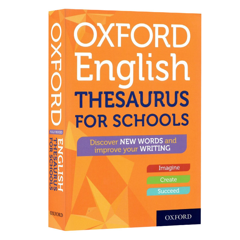 牛津英语学校同义词词典 英语原版 OXFORD English THESAURUS FOR SCHOOLS 中学生英语工具书 词汇学习提高写作水平 12岁+备考PET