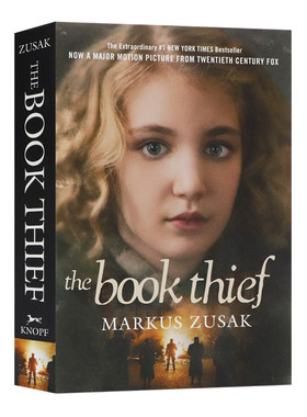 偷书贼 英文原版书籍 the book thief 电影原著小说 Markus Zusak 马库斯苏萨克 英国图书年度新人奖 莫尔钦市民的故事 平装精品