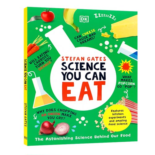 DK 你可以吃的科学 英文原版 Science You Can Eat 儿童科普绘本 趣味饮食科普 探索饮食科学奥秘 7-11岁 亲子共读启蒙书 平装