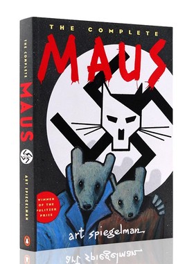 鼠族 进口英文原版 The Complete Maus 普利策奖漫画图画书 Art Spiegelman 我父亲的泣血史 我自己的受难史 战争纪实回忆录小说