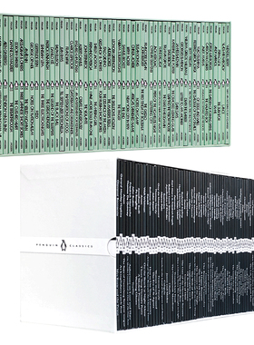 企鹅经典小黑书+小绿书礼盒装两套总129册 英文原版 Little Black Classics Box Set/Penguin Modern Boxset经典文学小说