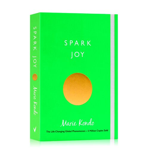 怦然心动Spark Joy 英文原版进口图书 生活习惯家居生活 怦然心动的人生整理法则同作者 整洁女王Marie Kondo 藤麻理惠