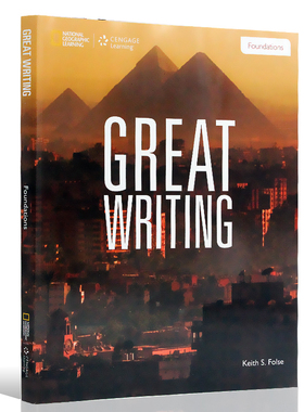 微瑕疵 Great Writing Foundations Text with Online Access Code美国本土中学教程 英文原版中学生课外练习写作基础入门指导