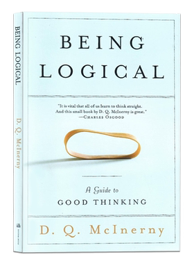 简单的逻辑学 英文原版小说 Being Logical 经典读物 青少年课外阅读书籍 思维指南 进口科普哲学书 D.Q. McInerny 麦克伦尼 平装