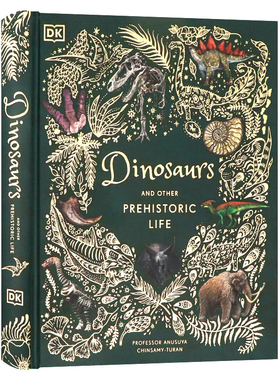DK 图解百科 远古生物大发现英文原版 Dinosaurs and Other Prehistoric Life 恐龙与史前生命古代物种化石自然科学科普画册精装