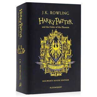 小说 and 赫奇帕奇20周年纪念精装 英文原版 Hufflepuff JK罗琳 哈利波特与凤凰社 Phoenix Harry 版 Order the Potter 哈5