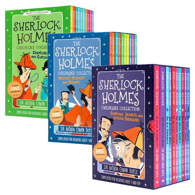 英文原版福尔摩斯探案全集30册