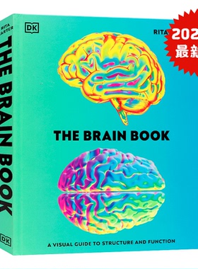 DK 大脑全书 英文原版科普百科全书 The Brain Book 认知科普绘本 激发儿童探索欲培养儿童思维与认知的底层逻辑 Rita Carter 精装