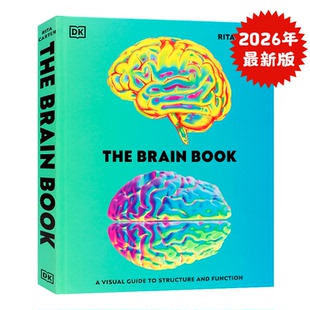 科普百科全书 精装 激发儿童探索欲培养儿童思维与认知 大脑全书 英文原版 底层逻辑 Brain The Carter Book Rita 认知科普绘本
