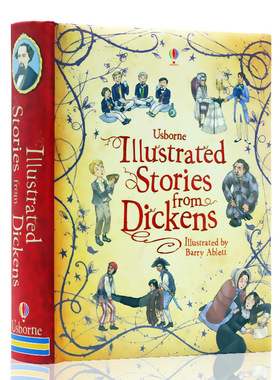 英文原版绘本 Illustrated stories from Dickens 狄更斯的故事 Usborne插图故事集 精装儿童英语故事书