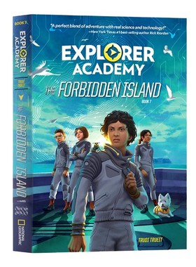 Explorer Academy 探险家学院第7册 禁岛 英文原版小说 The Forbidden Island 儿童桥梁章节小说青少年冒险主题 美国国家地理出版