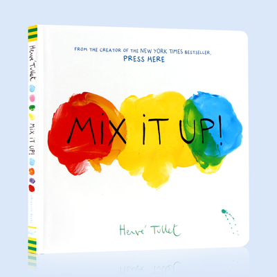 变变变 Mix it Up 小黄点系列Herve Tullet 法国创意大师埃尔维杜莱 英文原版绘本儿童艺术启蒙颜色认知书纽约时报畅销书精装3-6岁