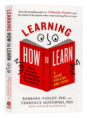 学会如何学习 英文原版 Learning How to Learn 学习之道高效时间利用指南 大脑学习使用手册 提升记忆与思维 学生备考 职场充电