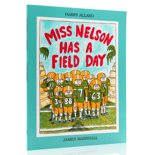 英文原版绘本 美国进口 Miss Nelson Has a Field Day 尼尔森老师球赛的一天 廖彩杏汪培珽书单 儿童趣味幽默英语启蒙读物