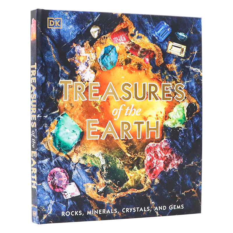 DK出品 地球的宝藏 英文原版 Treasures of the Earth 自然科普百科读物 探索陆地海洋珍稀资源 高清插画儿童认知书 3-8岁亲子共读