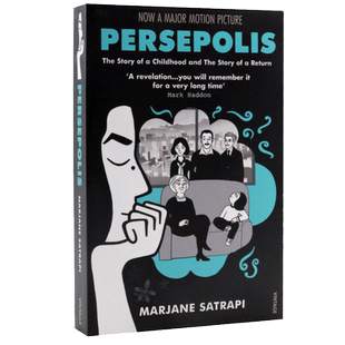 我在伊朗长大英文原版 全集1 Persepolis 平装 Marjane Satrapi The 儿童漫画绘本图画书 Complete 漫画全集课外阅读