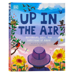 Air 在空中 少儿自然科学动植物百科科普彩图图画书 科普百科英语图鉴书精装 绘本 9岁儿童科普绘本 英文原版 大开 the