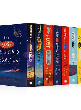 现货 Ross Welford 罗斯韦尔福德 8册盒装 英文原版小说 穿越逆境 启发人生智慧 青少年课外阅读英语读物读本中小学生学校推荐
