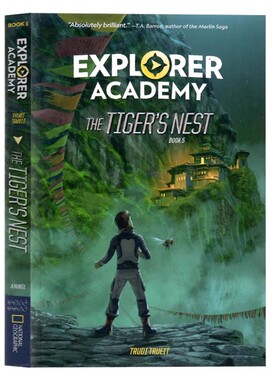 Explorer Academy 探险学院系列第5册虎穴 英文原版小说 The Tiger's Nest 平装 桥梁章节小说青少年冒险主题 美国国家地理出版
