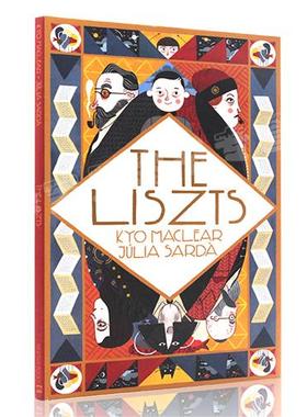 李斯特一家 英文原版绘本 The Liszts 趣味哲理故事 青少年课外阅读书籍 名家Kyo Maclear插画师Julia Sarda 精装大开插画本
