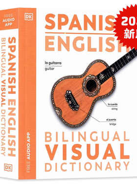 DK语言字典 西班牙语-英语双语图解字典Spanish-English Bilingual Visual Dictionary Bilingual Visual Dictionary 英文原版