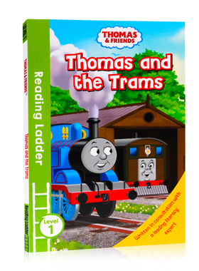 托马斯和朋友们Thomas and Friends Thomas and the Trams英文原版分级阅读入门级Reading Ladder Level 1英语故事图画书绘本3-6岁
