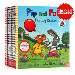 Pip Scheffler儿童启蒙图画书The 现货 Day Posy Big Snowy and 英文原版 名家Axel 波西和皮普系列9册合售 The 绘本平装 balloon