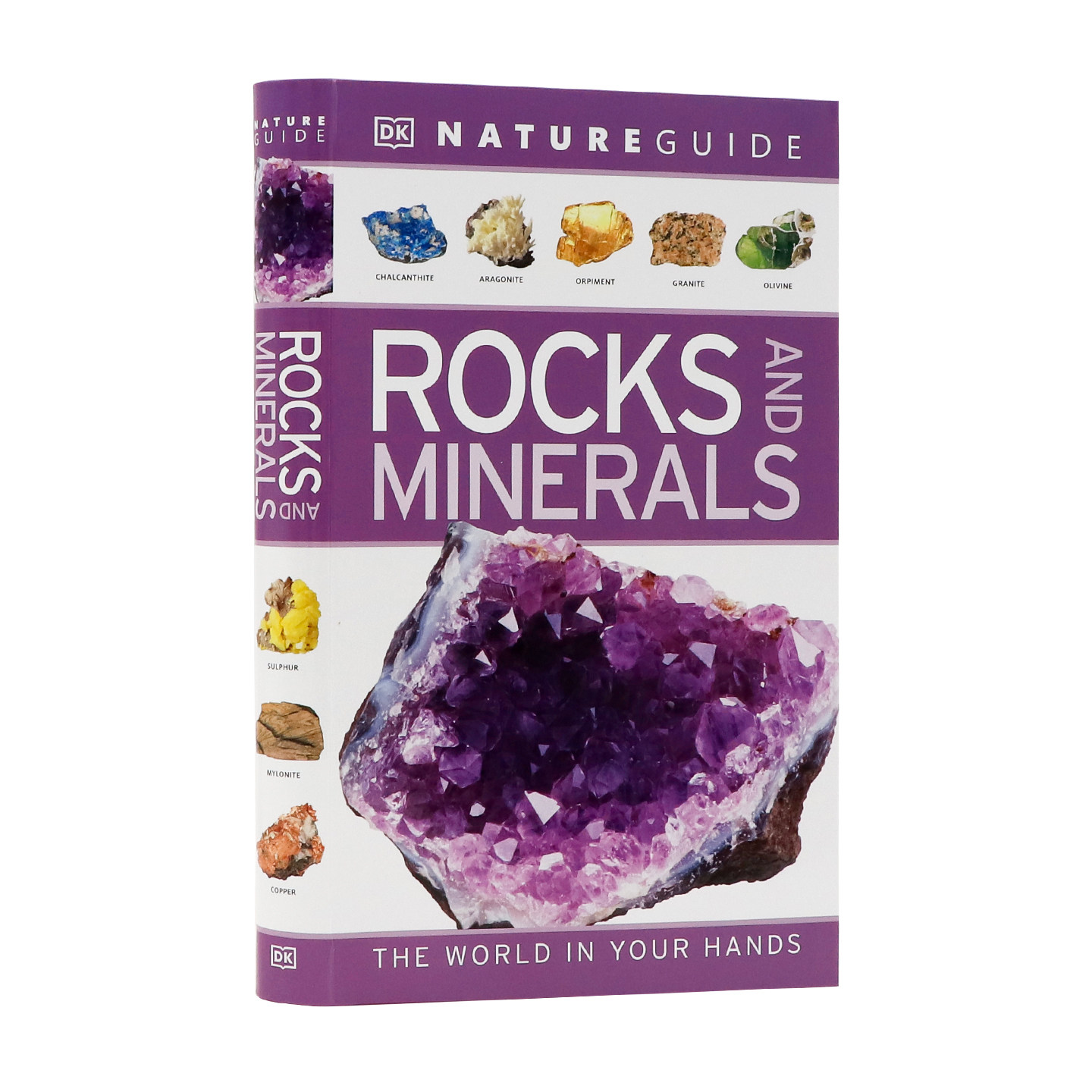 DK 自然指南 岩石与矿物 英文原版 Nature Guide Rocks and Minerals 地质科普百科 矿石宝石成分产地识别手册 地理拓展阅读
