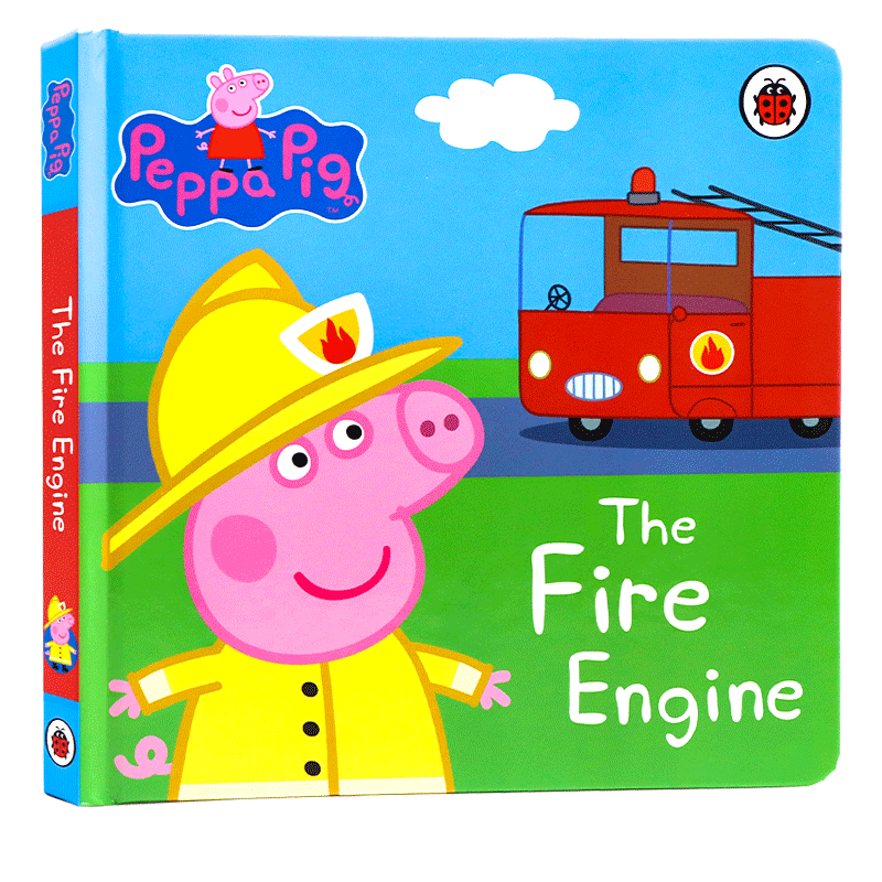 小猪佩奇消防员 进口英文原版  peppa pig my first storybook the