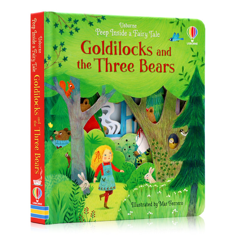 goldilocks and the three bears金发姑娘和三只熊 儿童经典童话故事