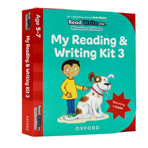 牛津自然拼读教材5-7岁Becoming a Reader 英文原版 Read Write Inc.: My Reading and Writing Kit 儿童英语早教启蒙亲子家庭教育