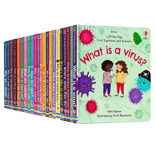 Usborne问与答科普翻翻英文绘本