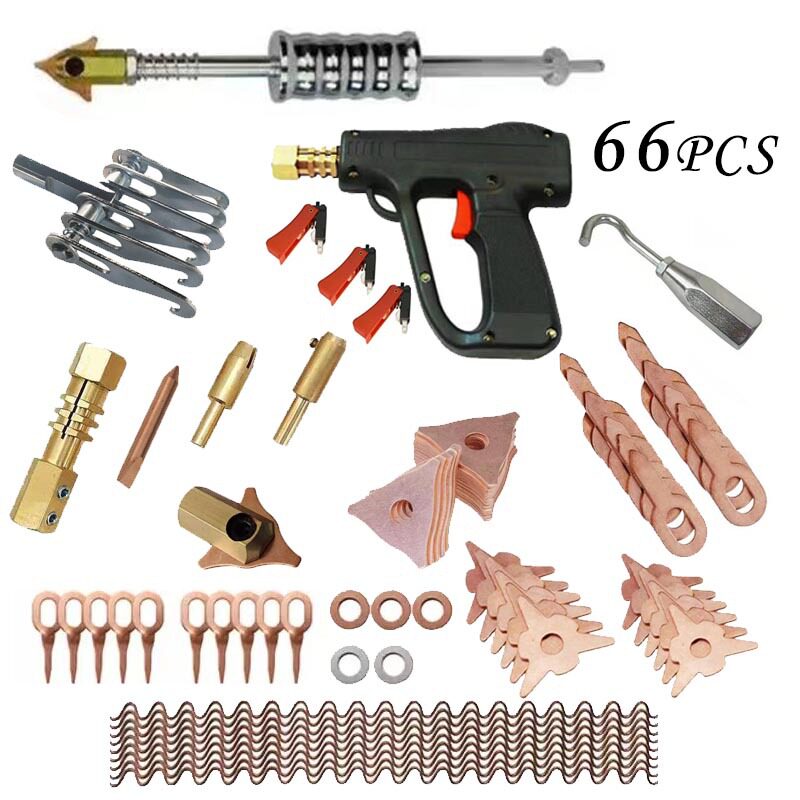 汽车钣金修复机86件套 钣金整形机枪把线总成介子机修复配件