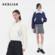 女拼接翻领短款 轻薄羽绒服 25冬季 新品 郑合惠子同款 HERLIAN