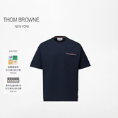3期免息 宽松圆领短袖 THOM 男士 T恤 BROWNE