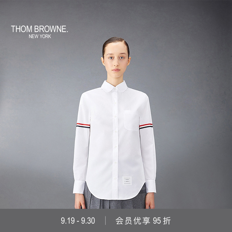 纯棉女士衬衫ThomBrowne夏季