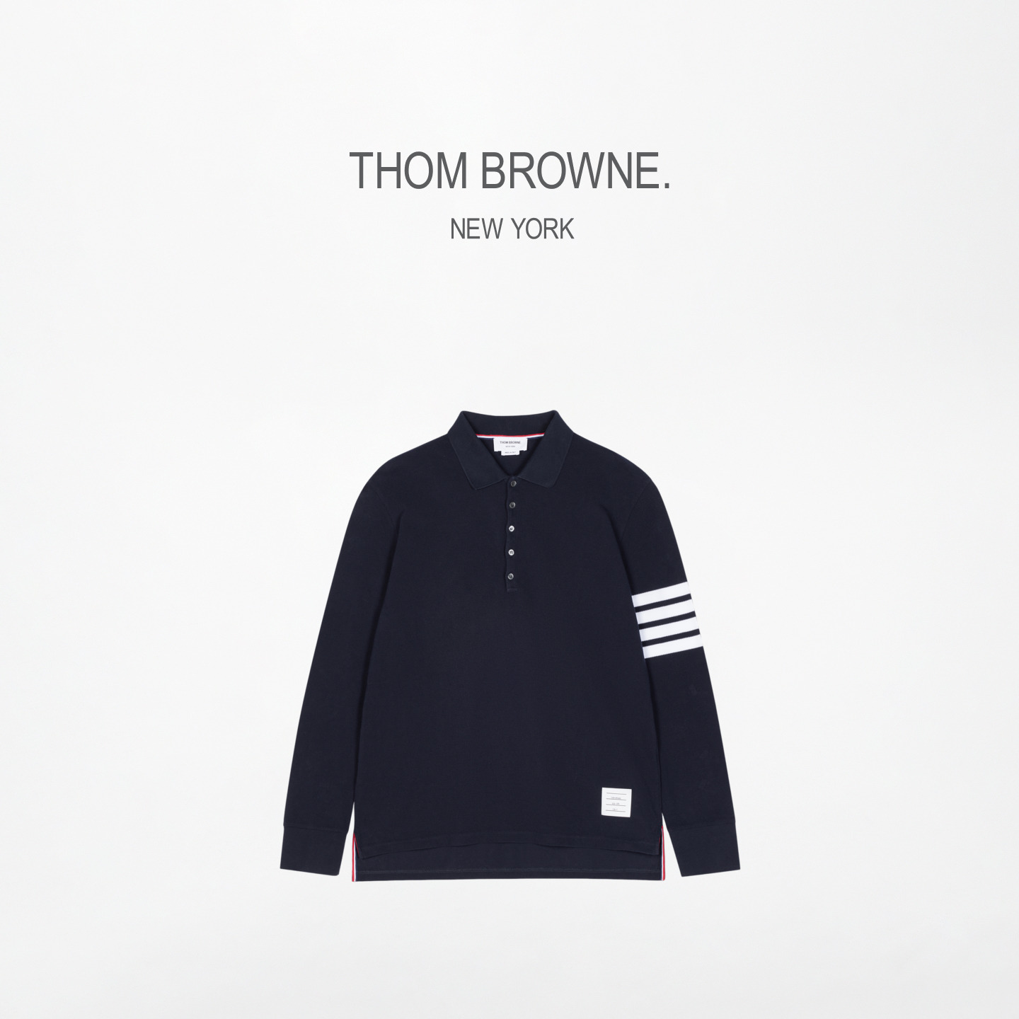 新品长袖POLO衫ThomBrowne