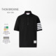 THOM 早春新品 BROWNE男士 四条纹短袖 衫 Polo 6期免息