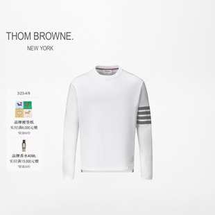 四条纹长袖 男女同款 T恤 BROWNE THOM