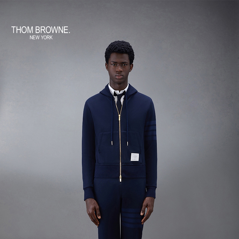 thombrowne男士2021秋冬连帽