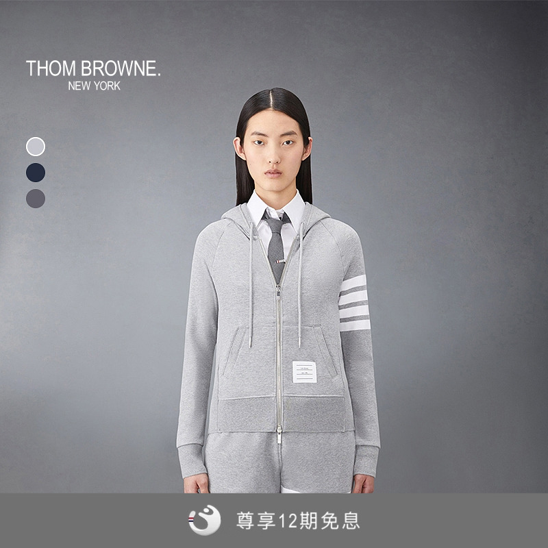 THOMBROWNE秋冬经典条纹卫衣
