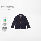 3期免息 SUPER120 THOM 儿童经典 S斜纹羊毛西服外套 BROWNE
