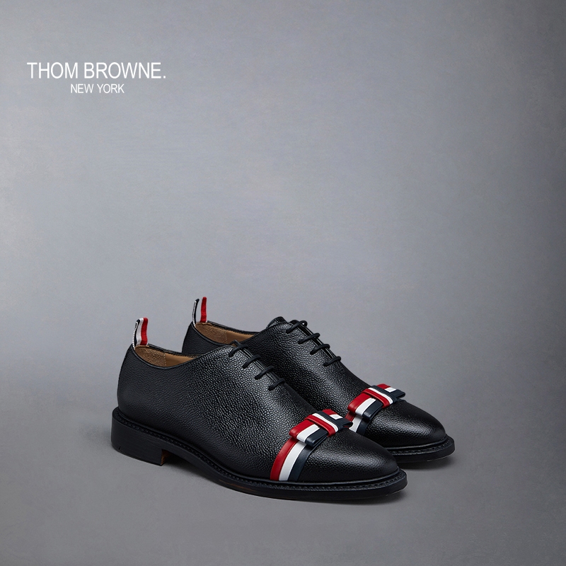 女鞋ThomBrowne平底四条纹