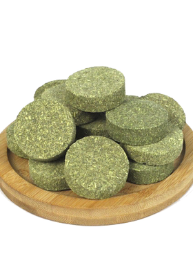 提摩西草饼500g牧草干草草块兔子豚鼠龙猫荷兰猪磨牙草饼约40个