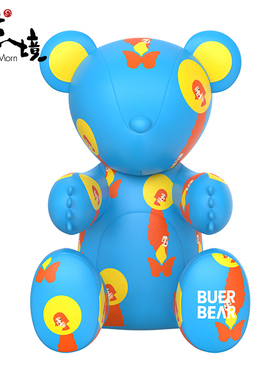 默境Buerbear布尔熊Butterfly Girl玩偶摆件时尚潮玩公仔节日礼物
