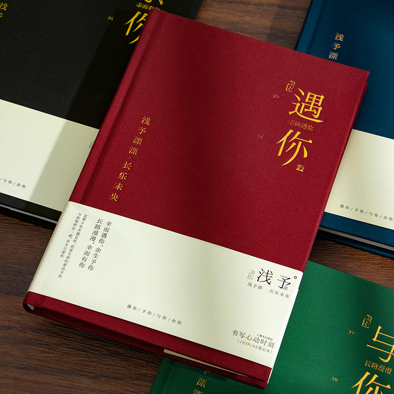 青禾纪原创丨浅予系列高颜值手账本A5精装本学生加厚日记本简约空白本简约手账本笔记本本子