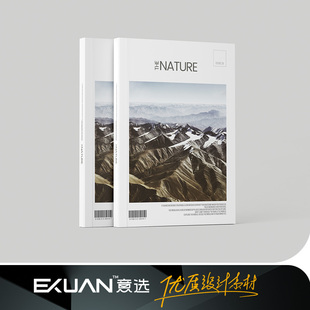 20两本立体精装硬壳书籍画册封面样机设计提案智能贴图效果图素材