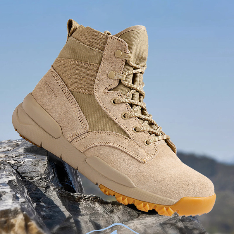 户外徒步鞋男女真皮登山鞋工装鞋