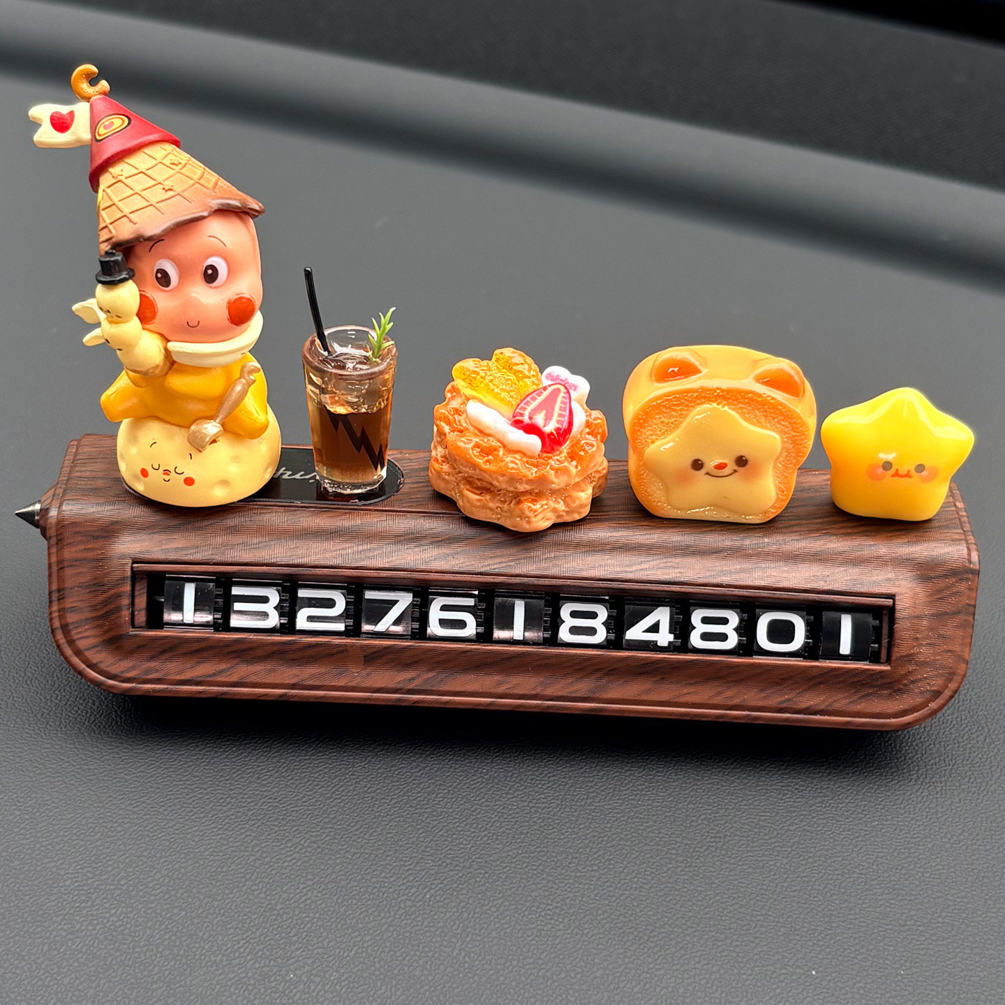 星星人汽车临时停车号码牌移车挪车电话牌可隐藏中控台车载摆件用,汽车用品/电子/清洗/改装,停车号码牌,淘宝优惠券,粉丝福利购,淘宝优惠卷